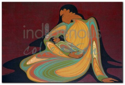 Mother & Child by Maxine Noel Gallery-Wrapped Canvas Giclee Art (16 in x 24 in)