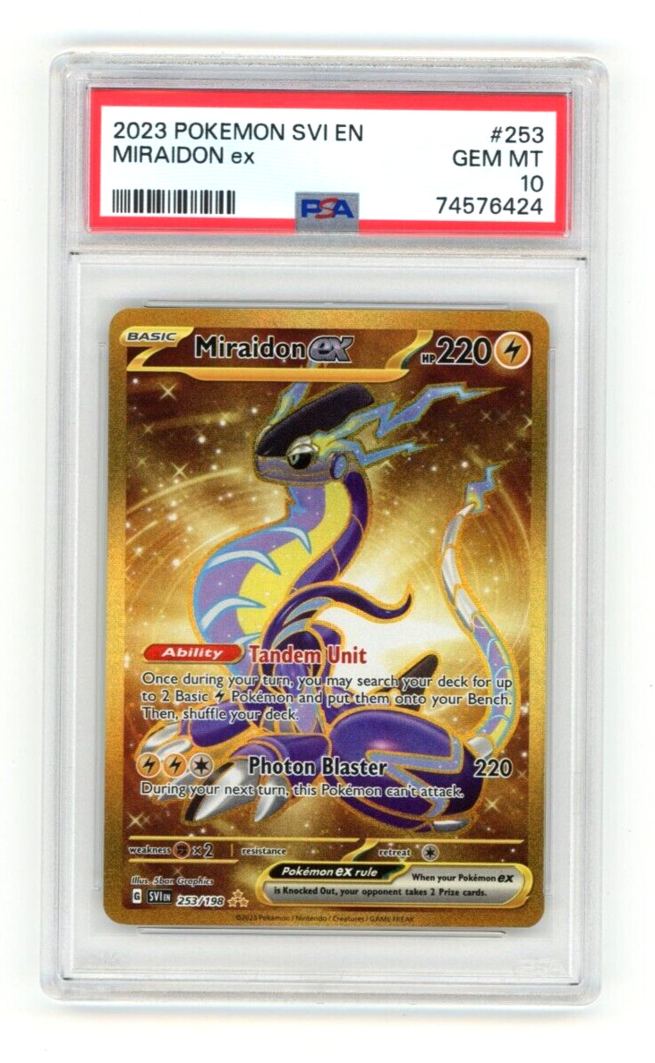 Miraidon ex - 253/198 - Hyper Rare - Pokemon Singles » SV