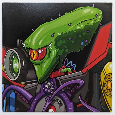 Skratchy Seal - Baby Super Seal Remix ORANGE VINYL SIGNED by DJ