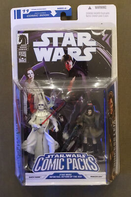 Star Wars Comic Pack #11 White Darth Vader & Princess Leia