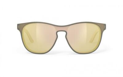 RUDY PROJECT SOUNDSHIELD Ice Gold Matte Brille - RP Optics Multilaser Gold