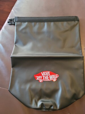 Vans Off The Wall Family Collection Black Essential Outdoor Dry Bag - New