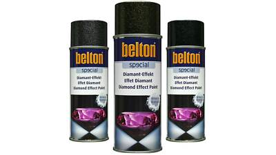 Belton Diamant-Effekt Spray Gold Silber Bunt 150ml Glitzer Effekt Lackspray 