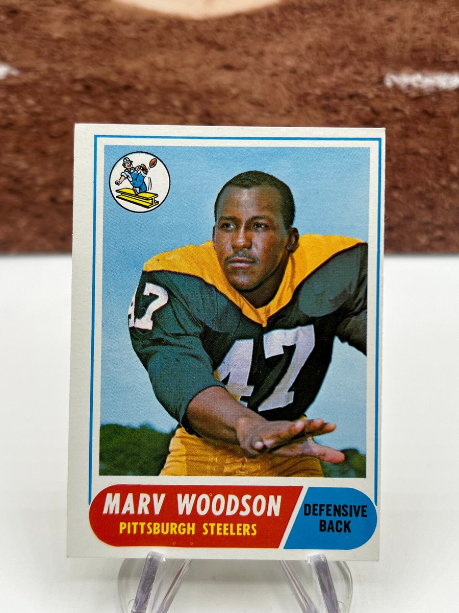 1968 Topps Marv Woodson Rookie #137 Pittsburgh Steelers | eBay