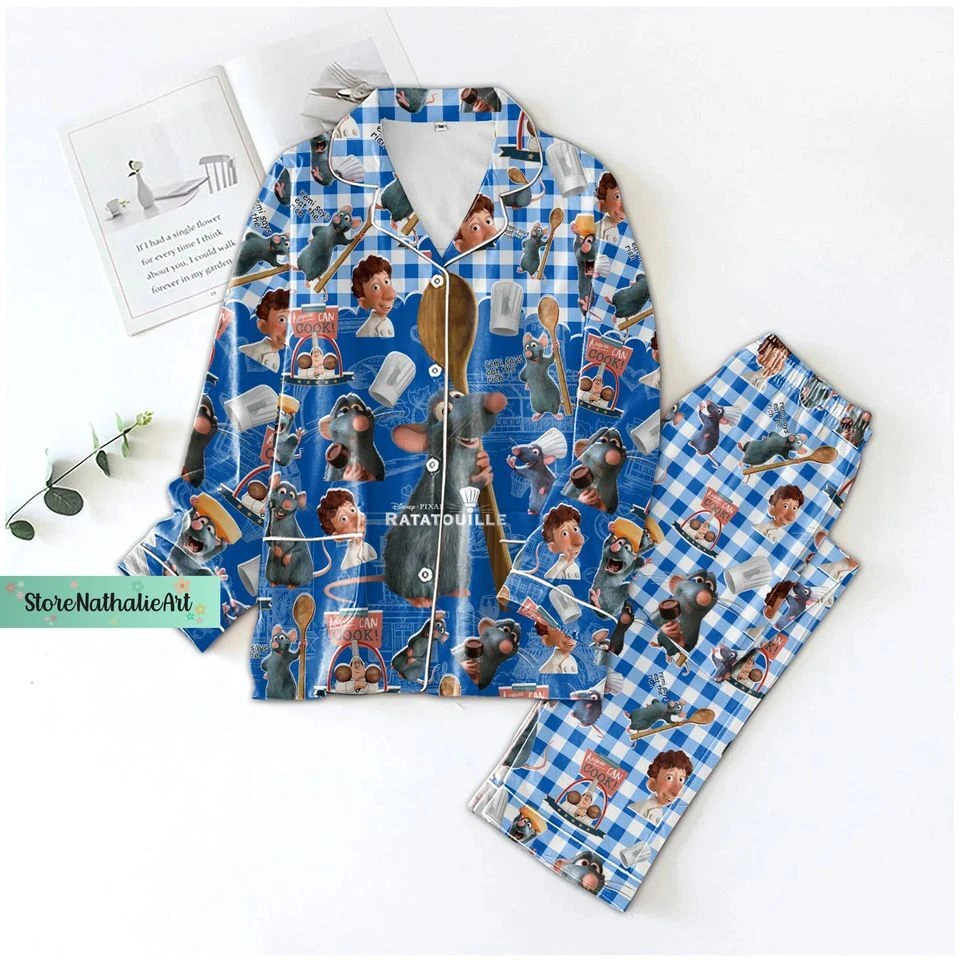 Ratatouille Pajamas Set, Ratatouille Remy Pyjamas