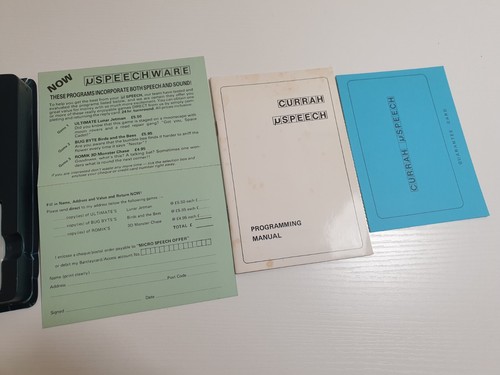 Boxed Currah Speech Interface For The Sinclair ZX Spectrum (UNTESTED) π© - Afbeelding 6 van 15