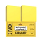 GHAR SOAPS Kojic Acid 2% Soap with Niacinamide (Pack of 2) (100 g x 2)