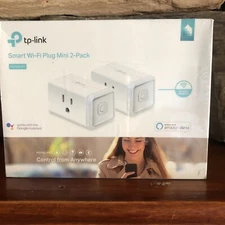 Smart Wi-Fi Plugs – Package Of 2 – Kasa Smart – Alexa Or Google Assistant