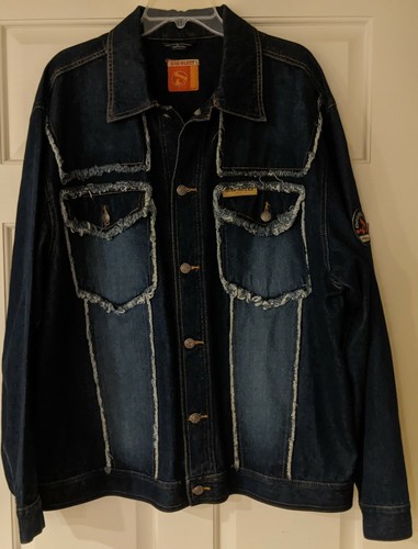 Davoucci Blue Jean jacket denim 3X 