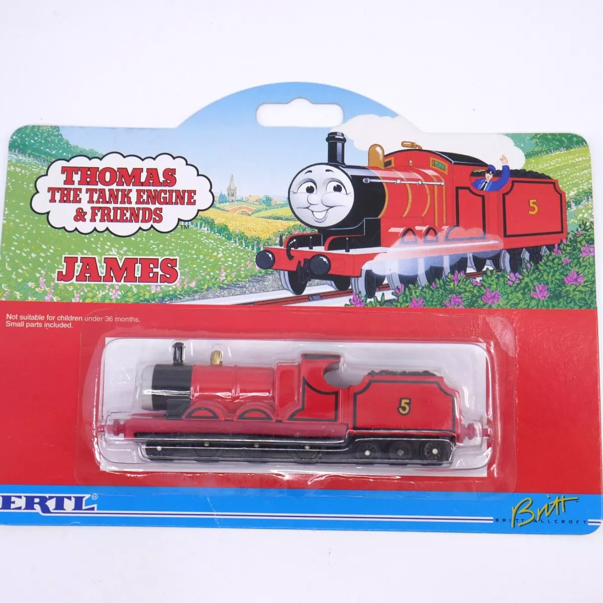 James the Red Engine - Thomas & Friends - Basic Series - ERTL Action Figure