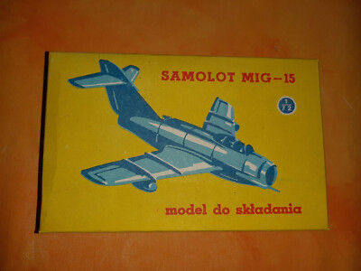 Modellbausatz #1 * MIG - 15 * 1:72 * PZW Siedlce