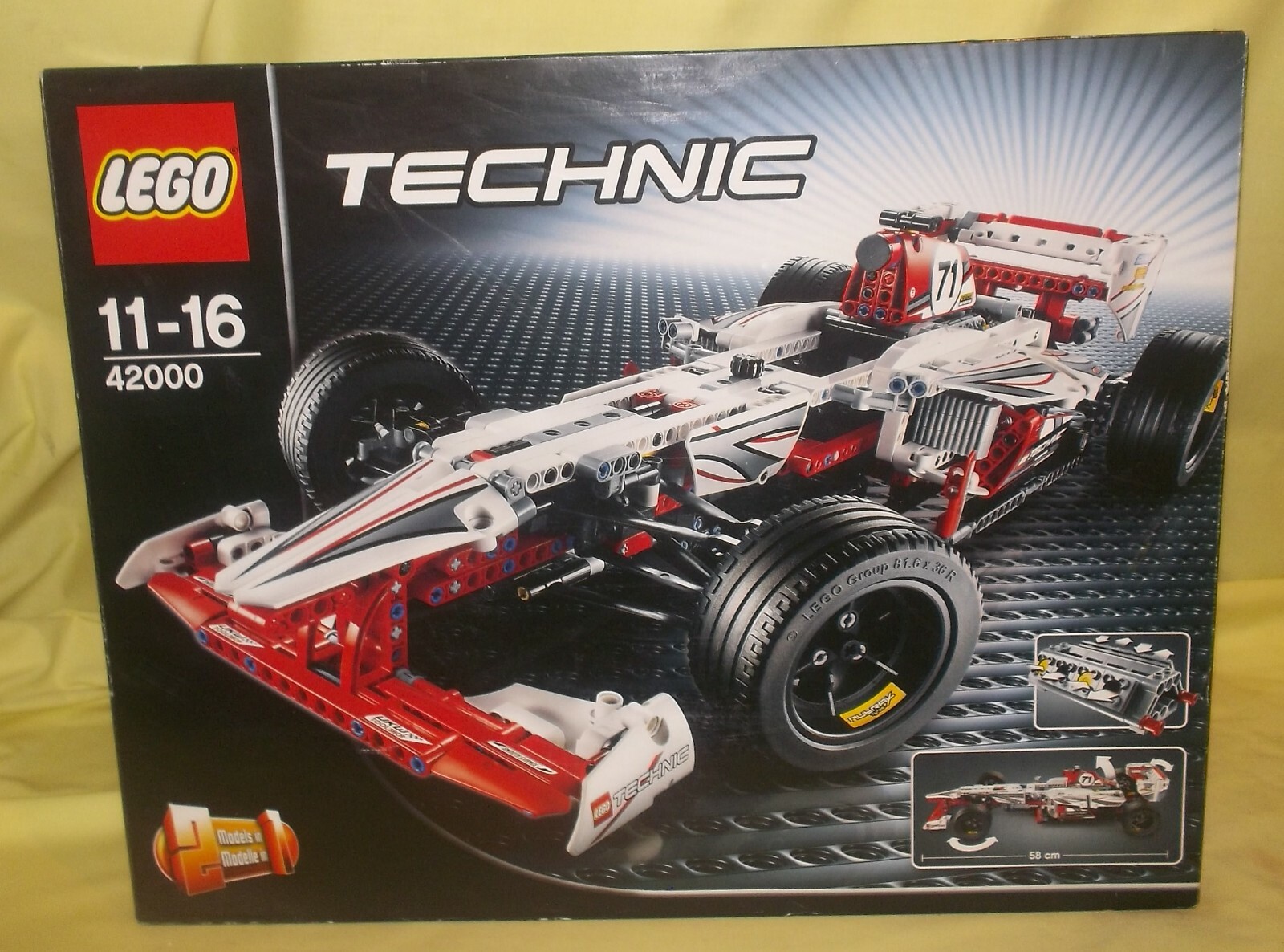 lego technic f1 car 42000