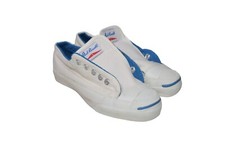 Vintage Jack Purcell Made in USA Converse Sneakers Size 2.5 White New Old Stock