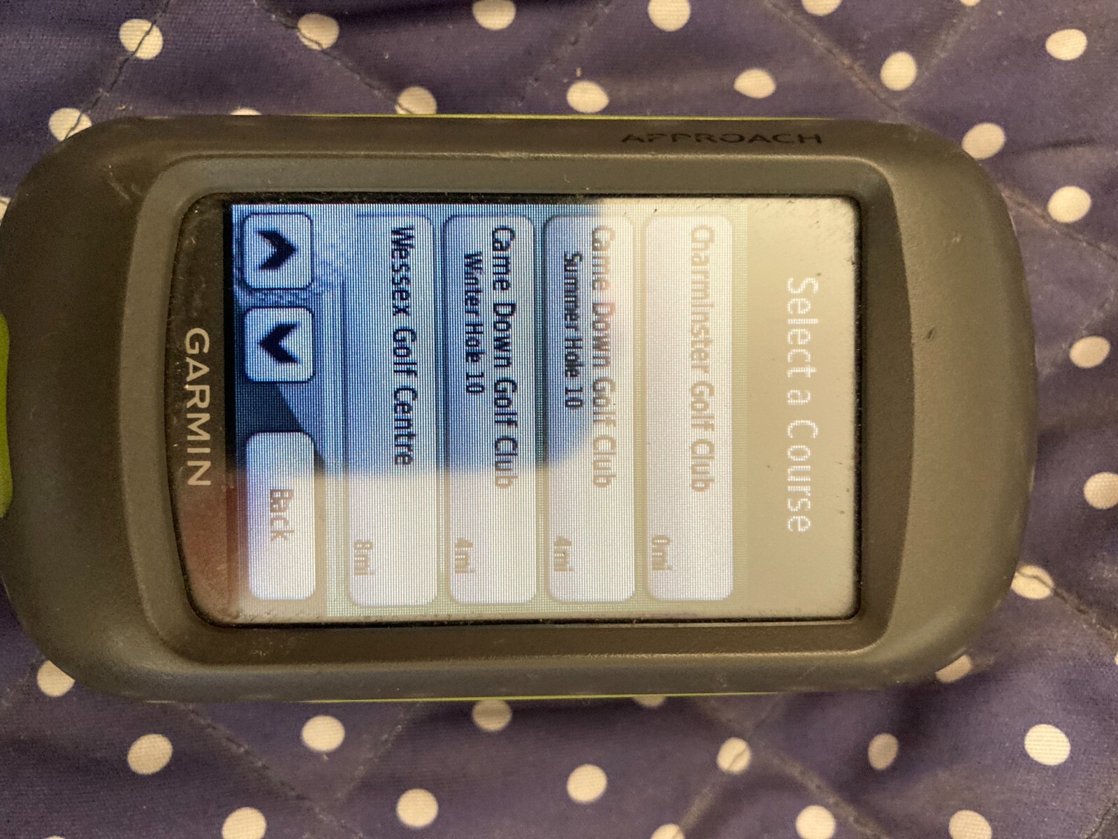 Garmin Approach G3 handheld golf GPS eBay