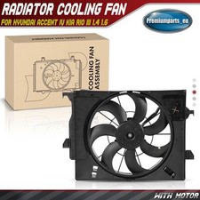 Radiator Cooling Fan for Hyundai Accent IV Kia Rio MK III 1.4 1.6 253801R000