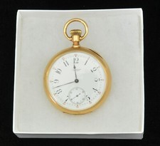 RARE!! 1898 Meylan Buffalo Bill Wild West Frederick Hutchinson 14K Gold Watch