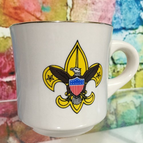 Tazza tazza caffè The Boy Scouts of America truppa BSA Eagle Scout simbolo avventura - Foto 3 di 12