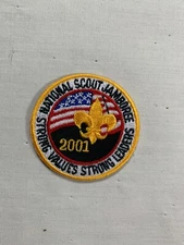 2001 National Jamboree sticker BSA JSP Patch