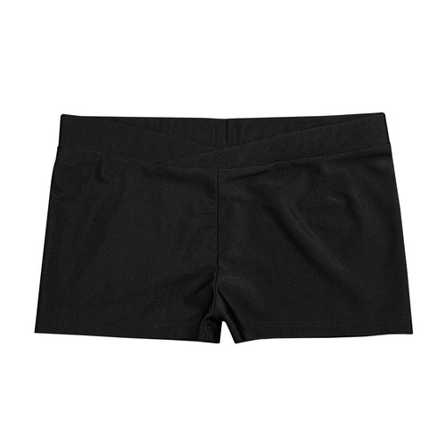 Kids Metallic Elastic Waistband Dance Playwear Shorts Boyshort Athletic Waist - Picture 54 of 112