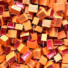 10x Vintage SIEMENS KS Capacitor 63V NOS 15.4 nF 0.0154 uF GPE from 09.1987