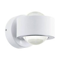 Eglo 98747 Treviolo Led AußEn-Wand-/Deckenleuchte 2X2,2W Weiss Warmweiss IP44