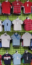 Boys Polo Shirt Lot Toddler Sizes collared Short Sleeve Tee Pack of 3 and 6 NWT