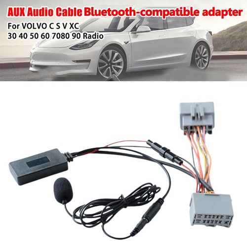 Adaptateur Radio De Voiture Intégré Sans Fil AUX Pour VOlVO C30 S40 V50