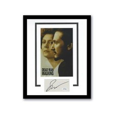 Sean Penn "Dead Man Walking" AUTOGRAPH Signed Custom Matted 11x14 Framed Display