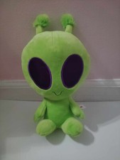 Aurora - Small Green Galactic Cuties - 8" Twitch Light Up Alien with Tags