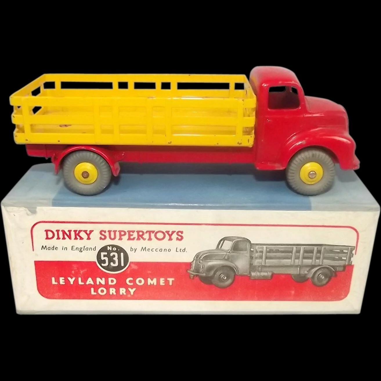 Dinky 531, Leyland Comet Lorry - Free Price Guide & Review