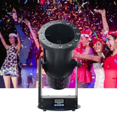 Stage Effect party Confetti Cannon Electric LED Confetti Machine For ...