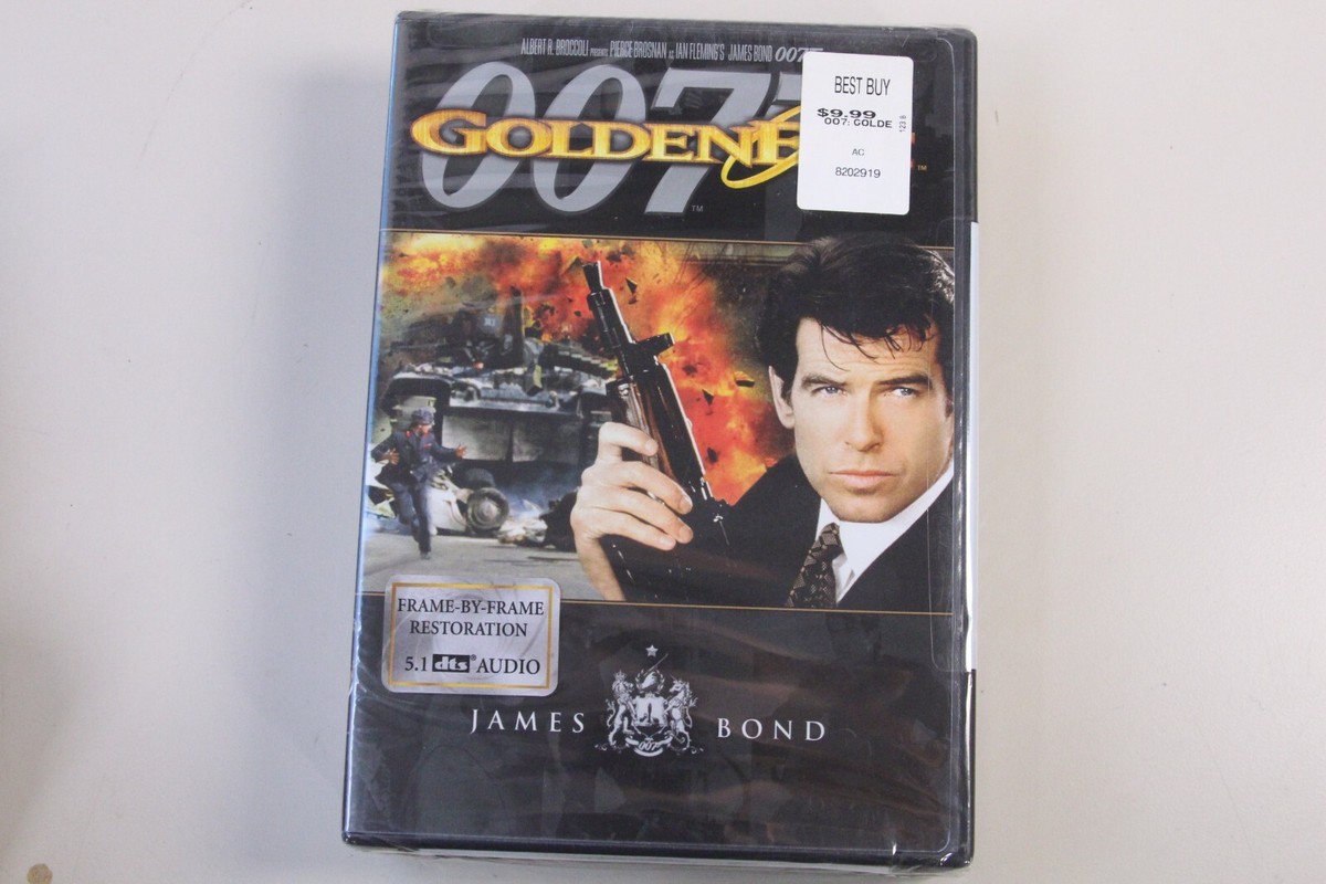 James Bond Movies 8 DVDs Gold Finger Golden Rye MoonRaker