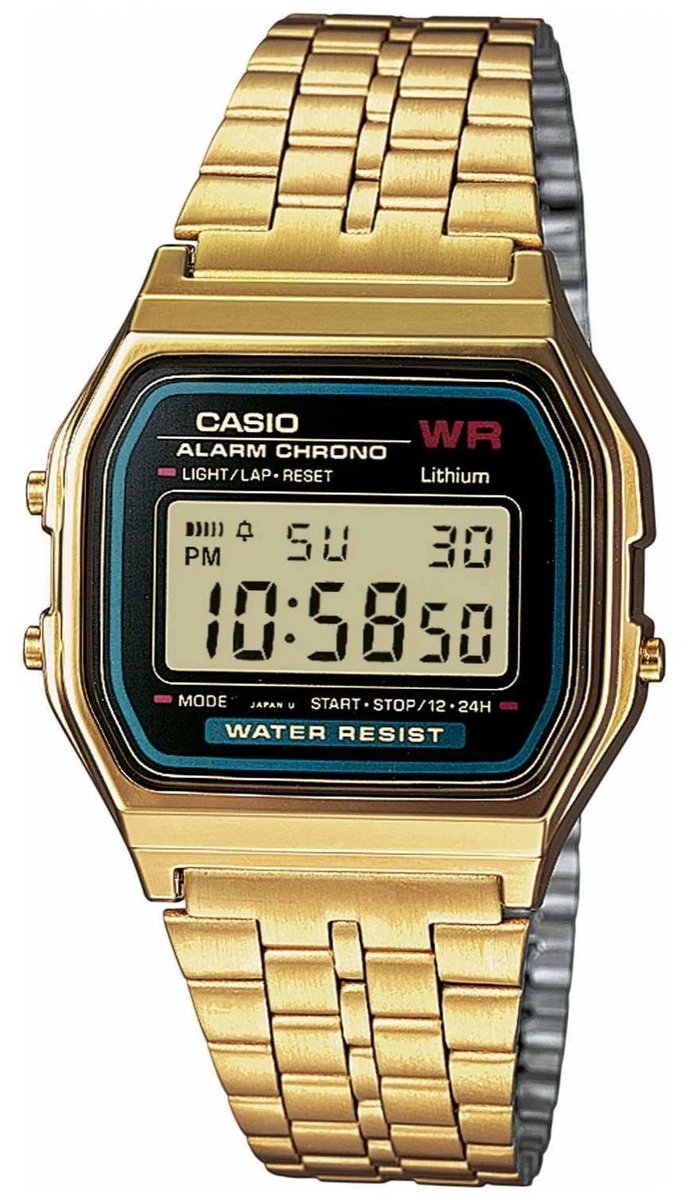 Montre casio plaqué 2025 or