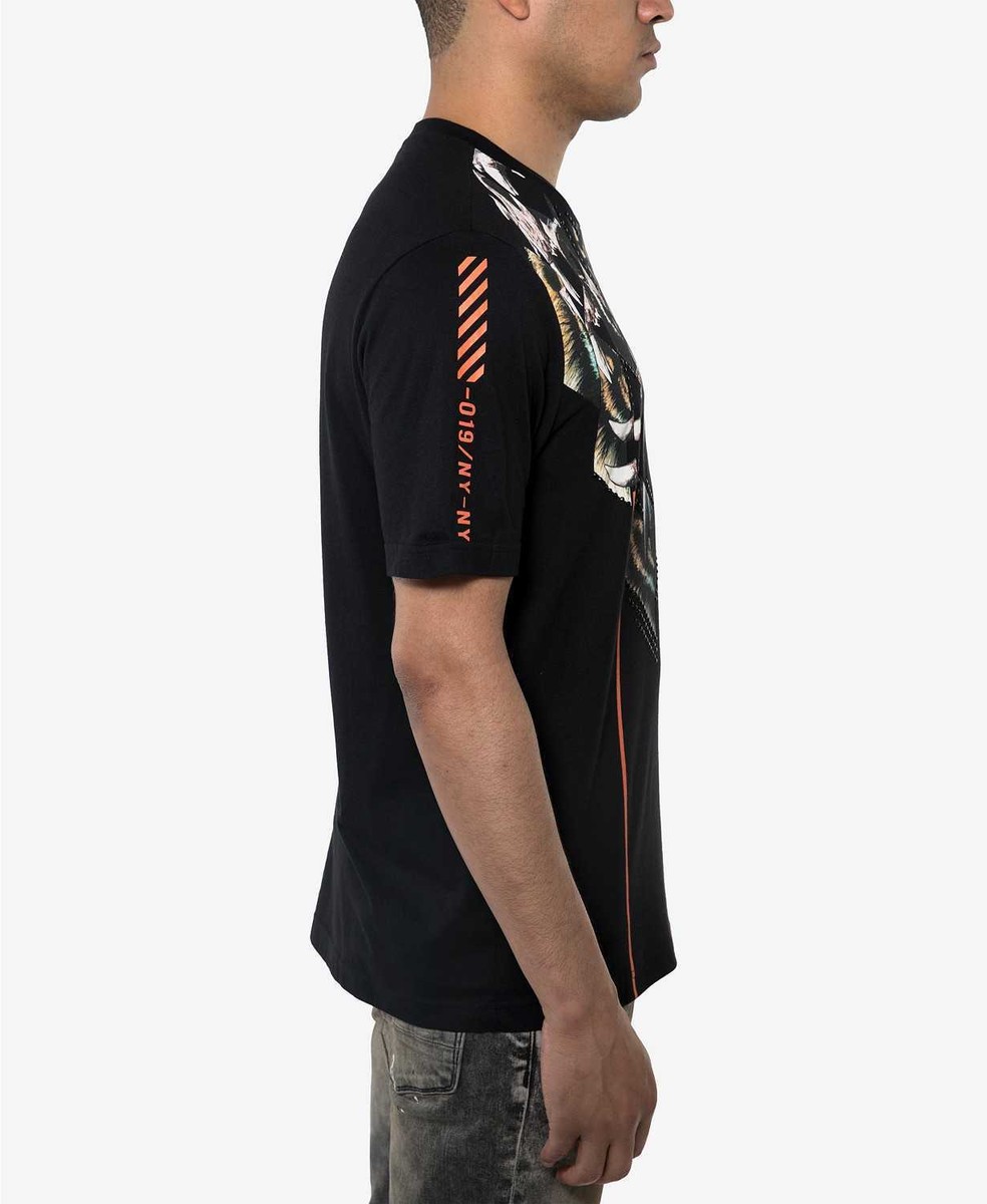 Sean John Men's Tiger T-Shirt (Black, M) - Main Image