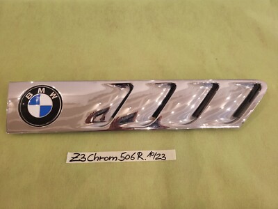 BMW Z3 Lufteinlass Ki emen Ziergitter Motorhaube Chrom Silber RECHTS  8397506