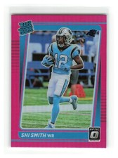2021 Panini Donruss Optic Shi Smith Rated Rookie Pink Prizm Panthers
