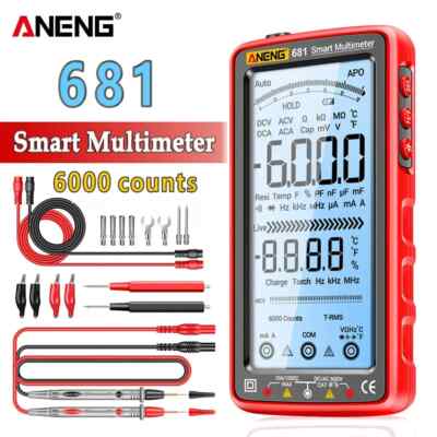 Rechargable Digital Multimeter Non-contact Voltage Tester AC/DC Voltage Meter