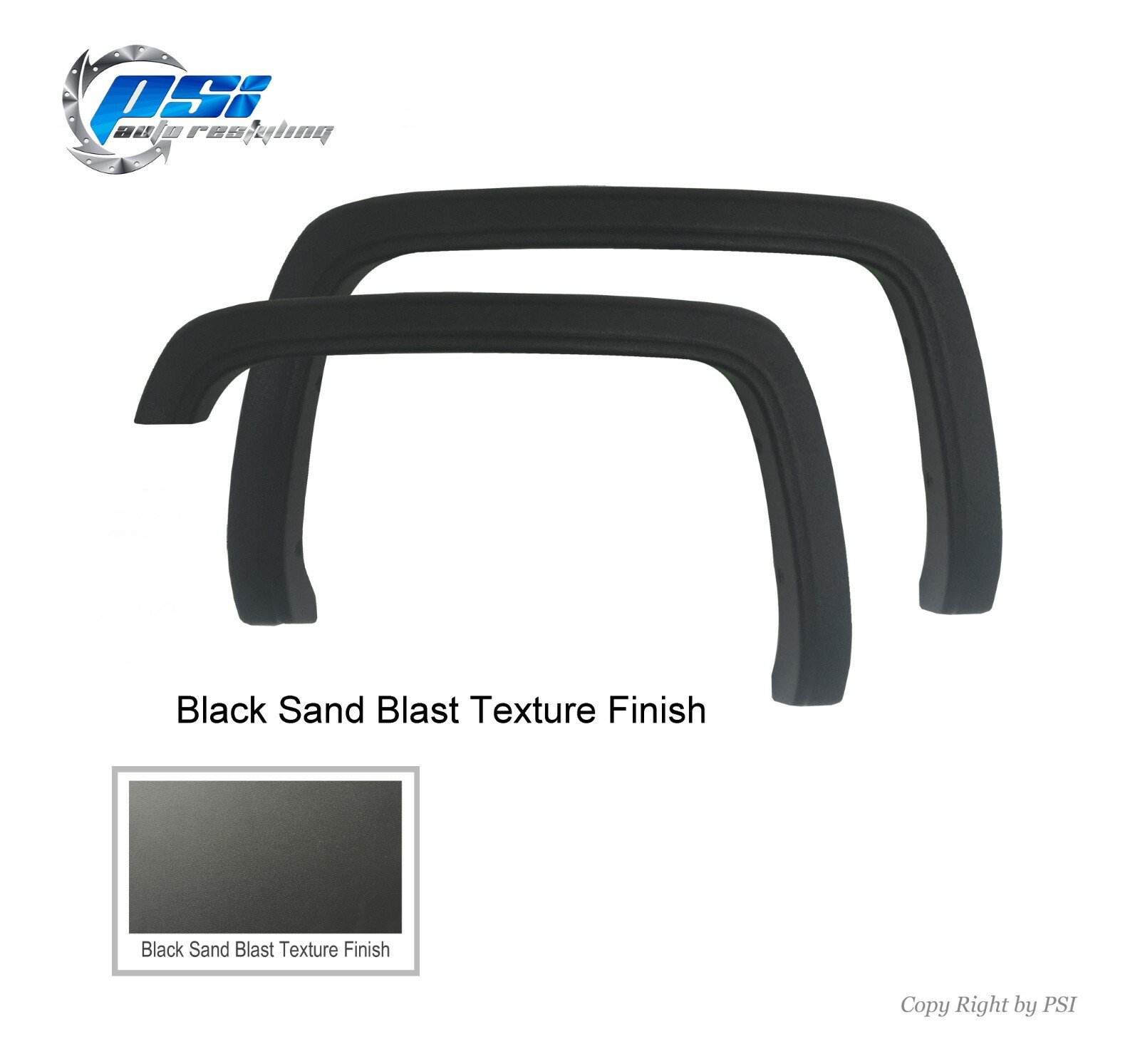 Textured OE Style Fender Flares Fits GMC Sierra 2500HD / 3500 HD 2015 ...