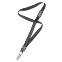 - Nish Neck Lanyard,deluxe 3/4 Strap,w/bulldog Clip,36,12/pk,bk 6130200 on sale - Nish Neck Lanyard,deluxe 3/4 Strap,w/bulldog Clip,36,12/pk,bk 6130200 on sale