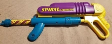 Spiral Liquidator Squirt Gun Purple, Blue And Yellow Works