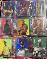 Fortnite Panini Trading Card Lot - 33 Holofoil & Optichrome - NM/M