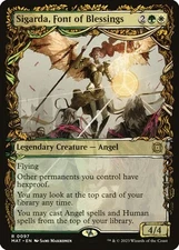 Sigarda, Font of Blessings Showcase R Foil #97 | MOM: The Aftermath MAT | MTG