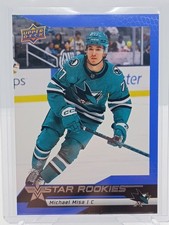 2025-26 Upper Deck Star Rookies #13 Michael Misa Blue Parallel