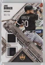 2022 Panini Diamond Kings DK Materials Holo Gold 3/50 Jake Burger #DKM-JB 1d0h