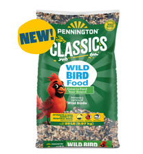 Pennington Classic Dry Wild Bird Feed and Wild Bird Seed, 20 lb. Bag, 1 Pack