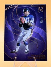2025 Panini Silhouette Fran Tarkenton #79 Bronze Holo Parallel #38/49 Vikings