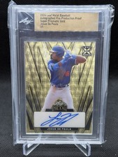2024 Leaf Metal JOSUE DE PAULA Super Prismatic Gold AUTO 1/1 Encased Proof