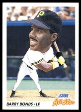 Barry Bonds 1992 Score #777 Pittsburgh Pirates FREE SHIPPING AutographDen