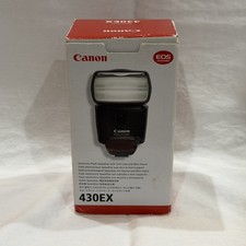 Canon 430EX Speedlite Flash for Canon EOS SLR Camera, Tested