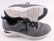 Skechers Arch Comfort Mens Gray Athletic Sneakers Shoes Size 12 New Without Tags